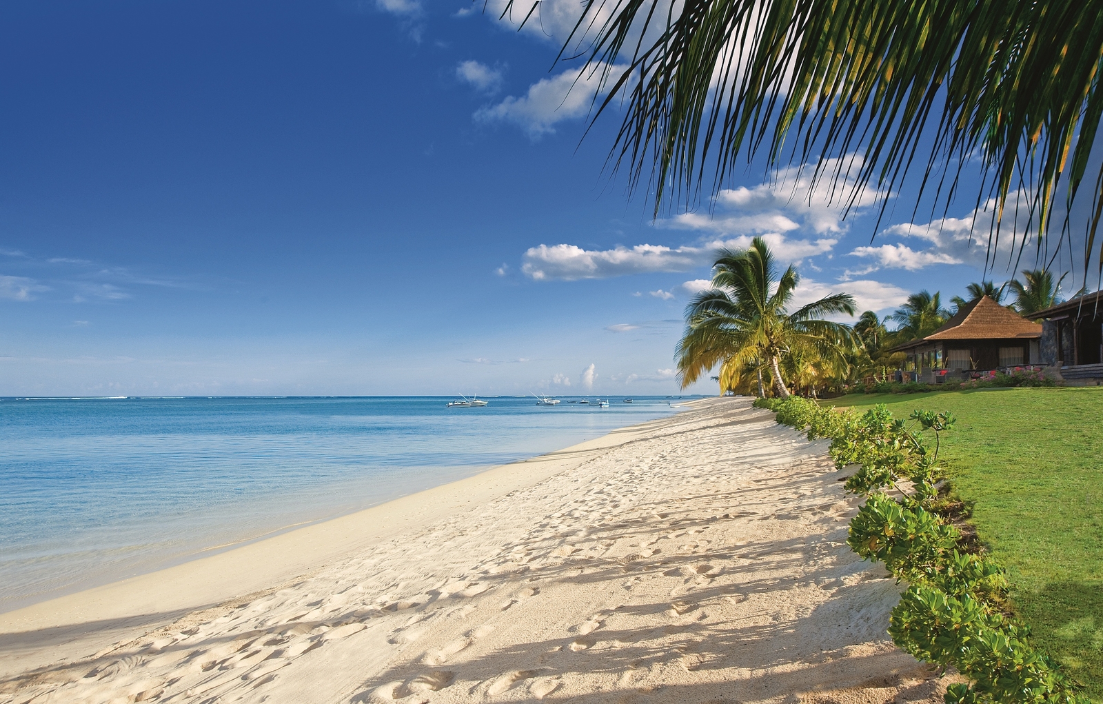 Beach of LUX* le Morne, Mauritius