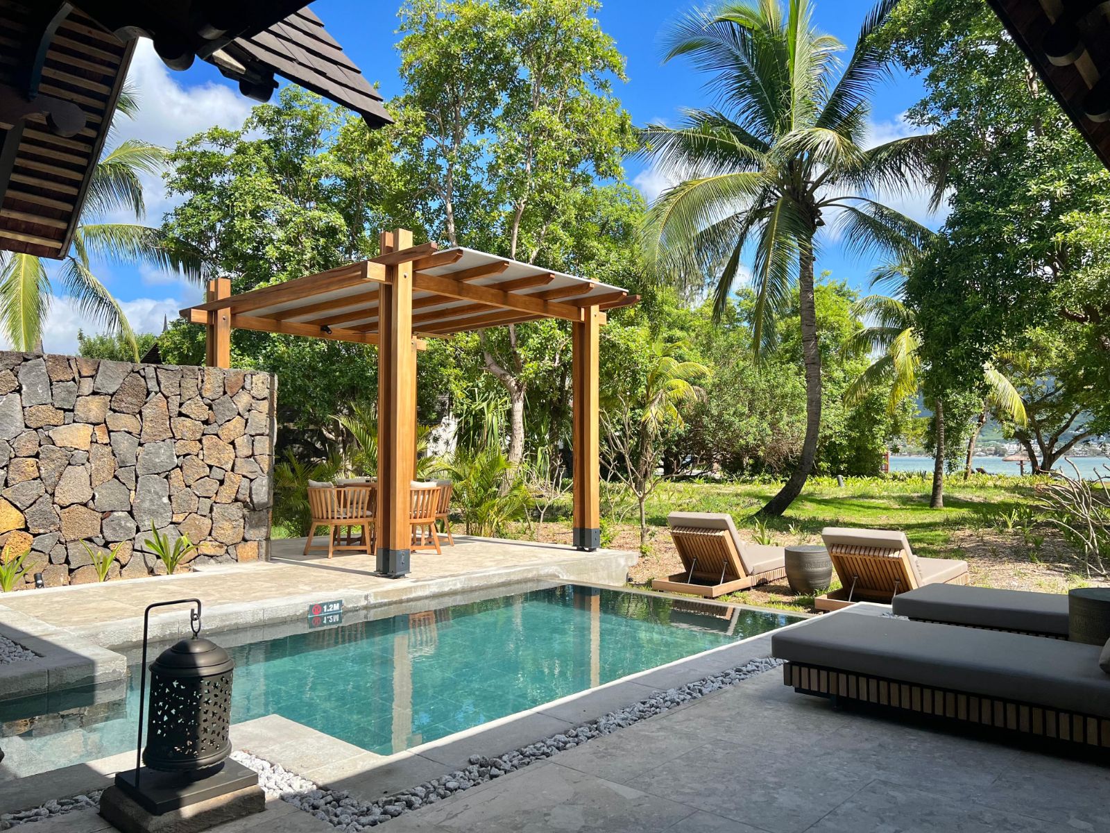 Beachfront suite pool villa at Maradiva Villas Resort and Spa