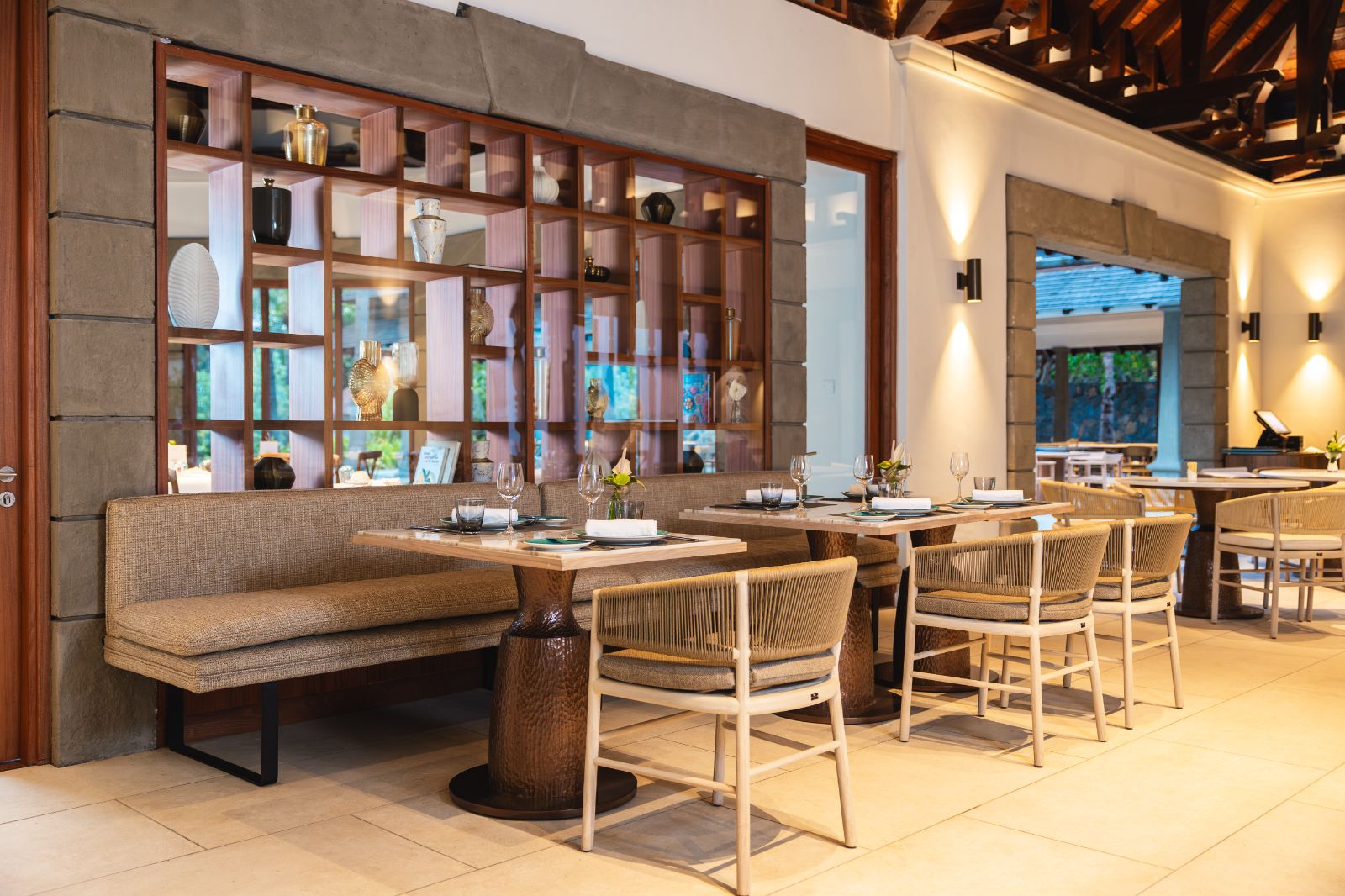 Cassine restaurant at Maradiva Villas Resort and Spa