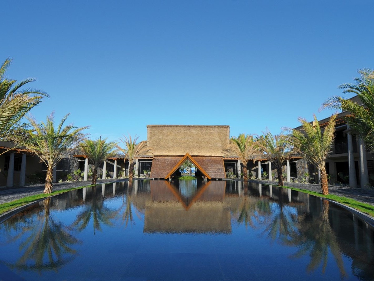 The common area of Royal Palm, Mauritius