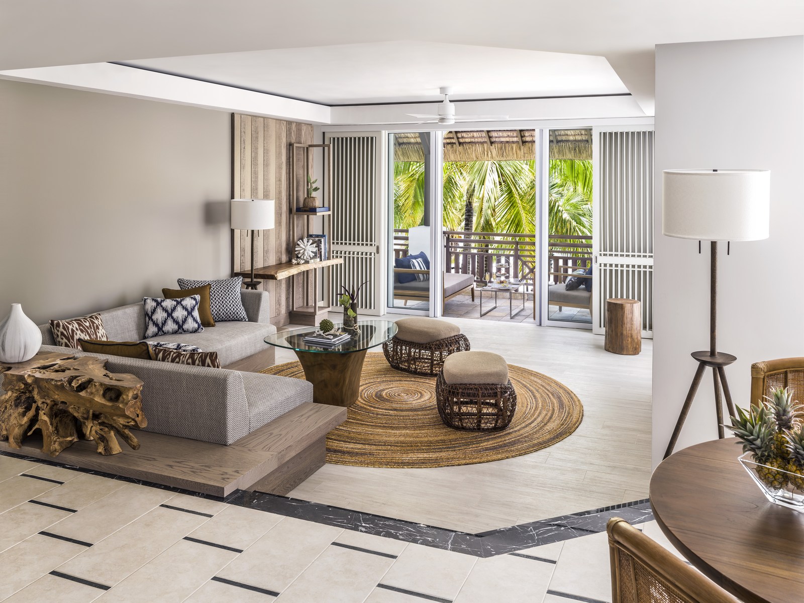 Deluxe suite at Shangri La Le Touessrok, Mauritius