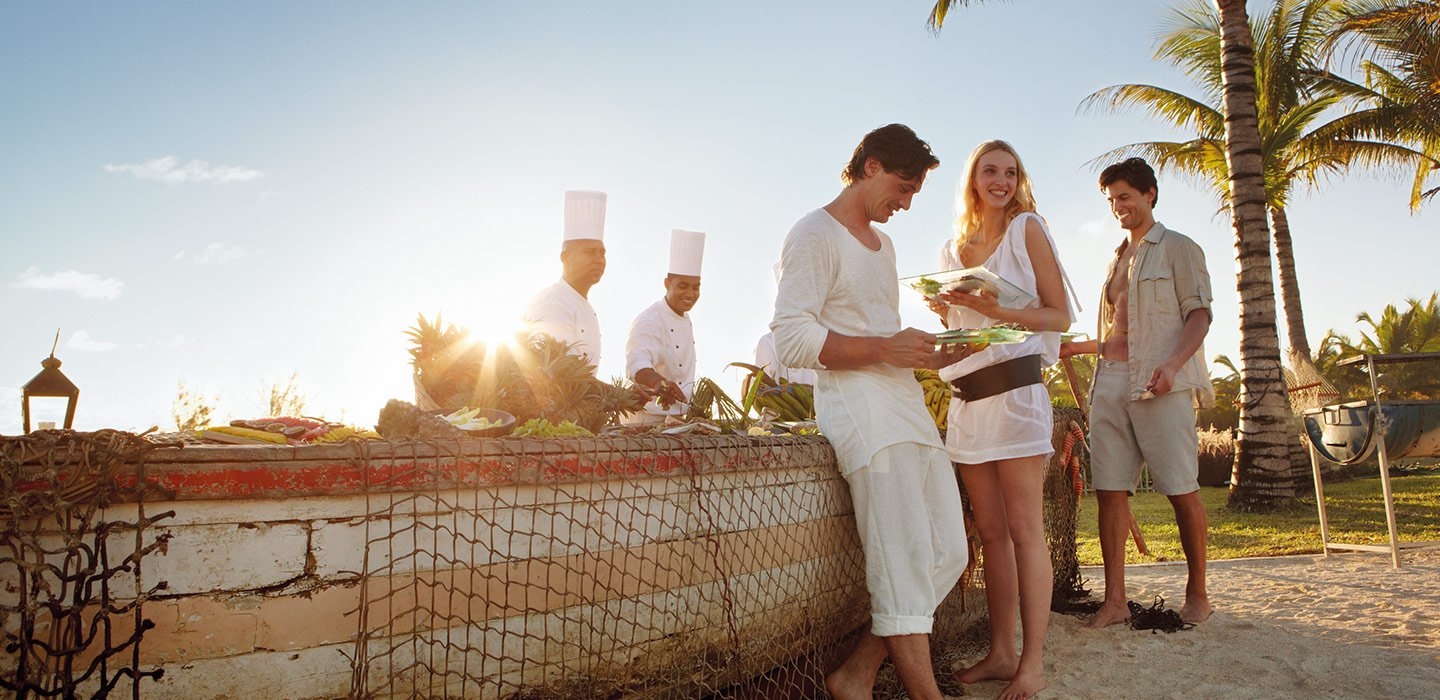 open cooking session at Shanti Maurice, Mauritius