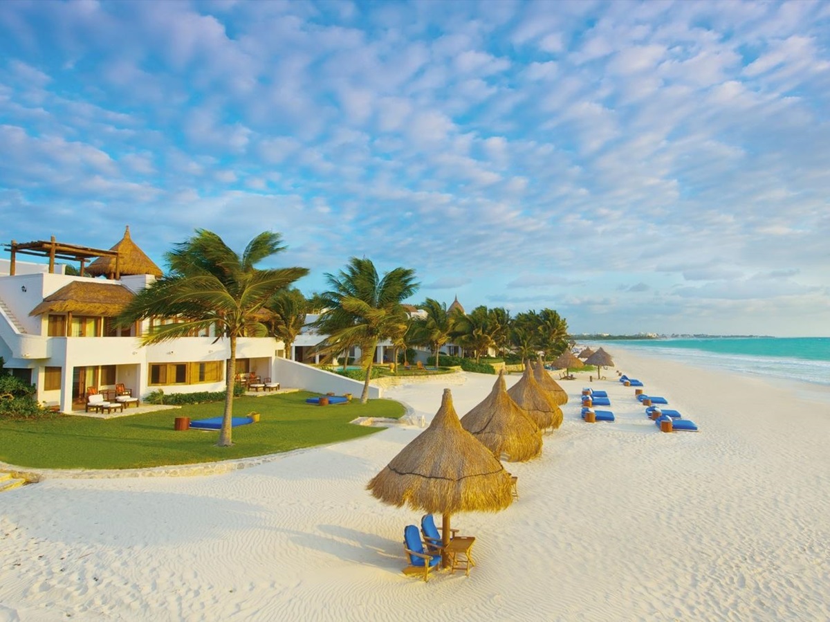 Beach at Belmond Maroma Resort in Mexico