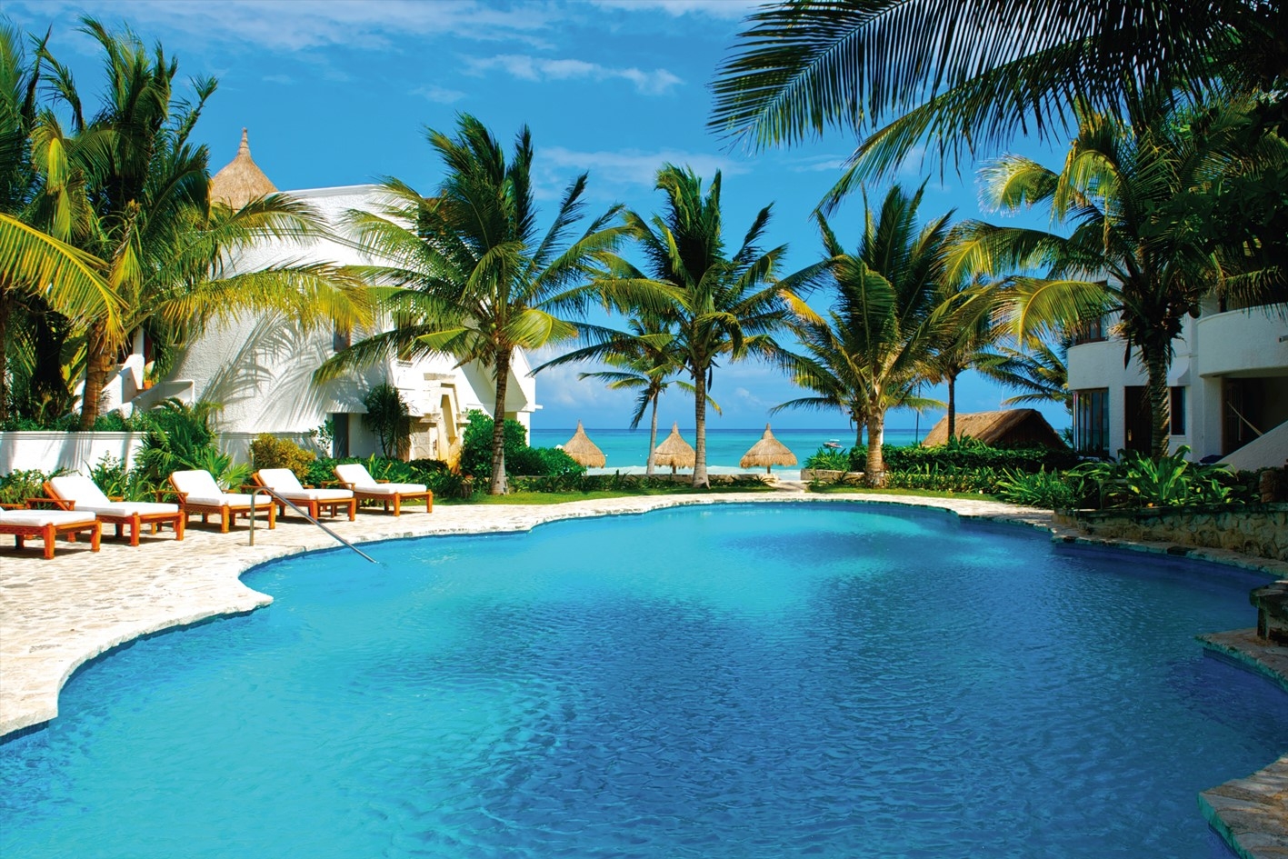 Pool at Belmond Maroma Resort in Mexico