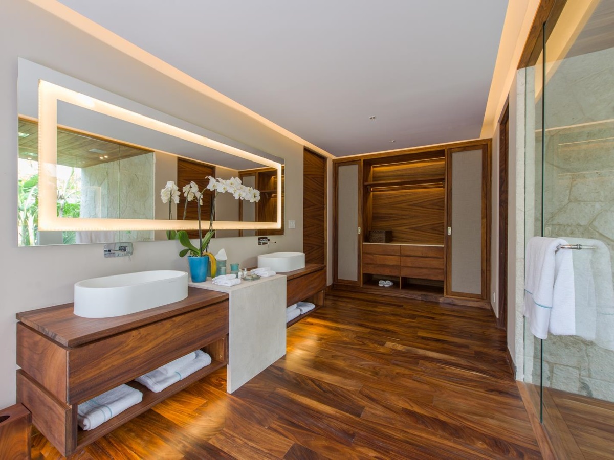 Bathroom at Chable Maroma in Mexico