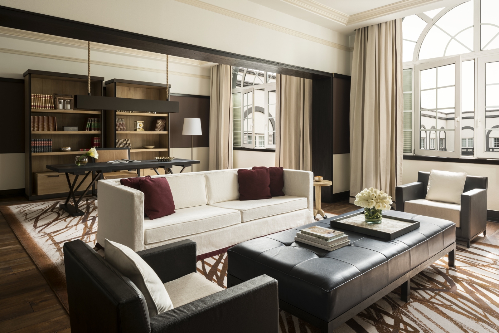 Ambassador suite living room at Four Seasons Mexico City in Mexico