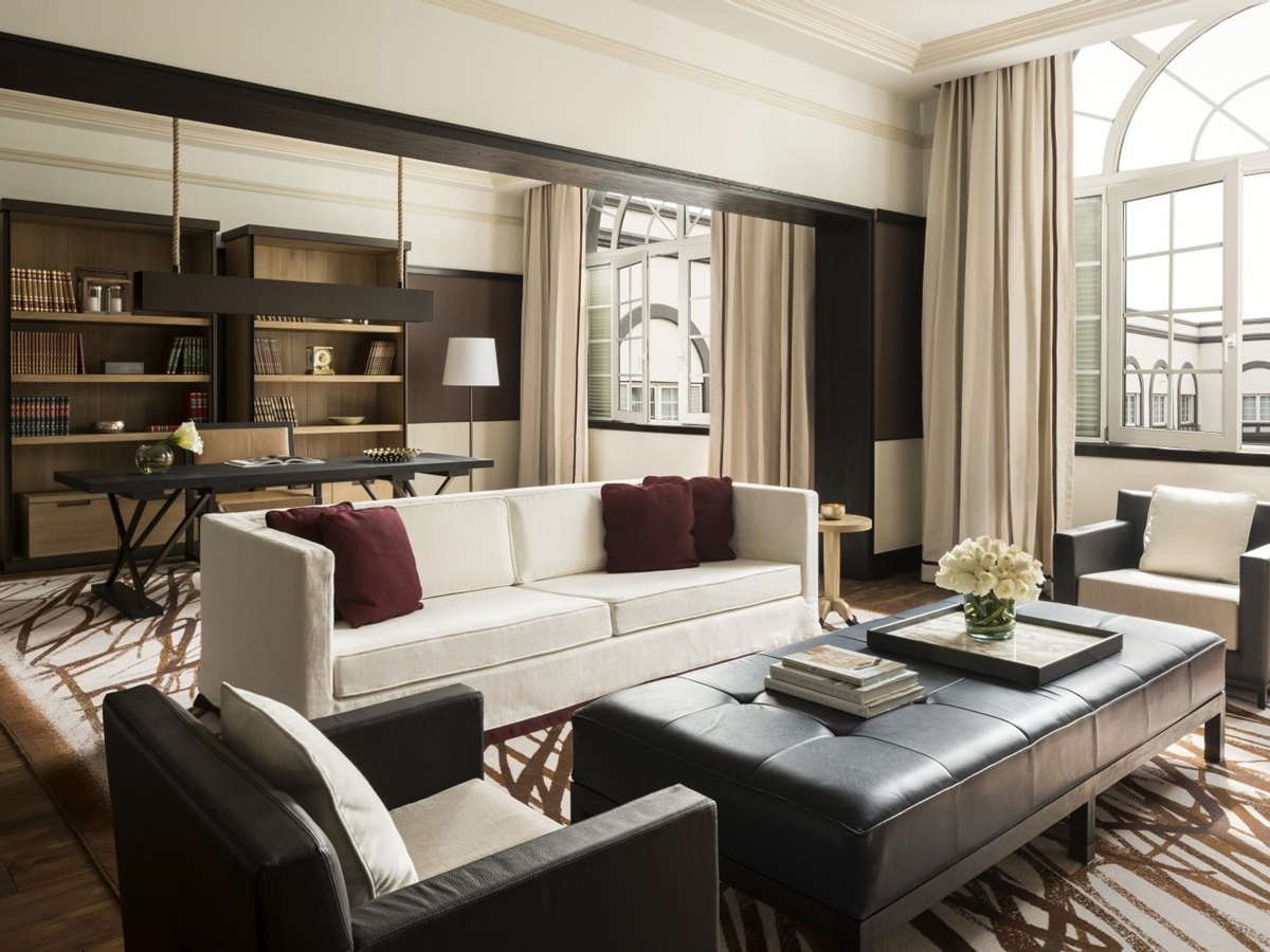 Ambassador suite living room at Four Seasons Mexico City in Mexico