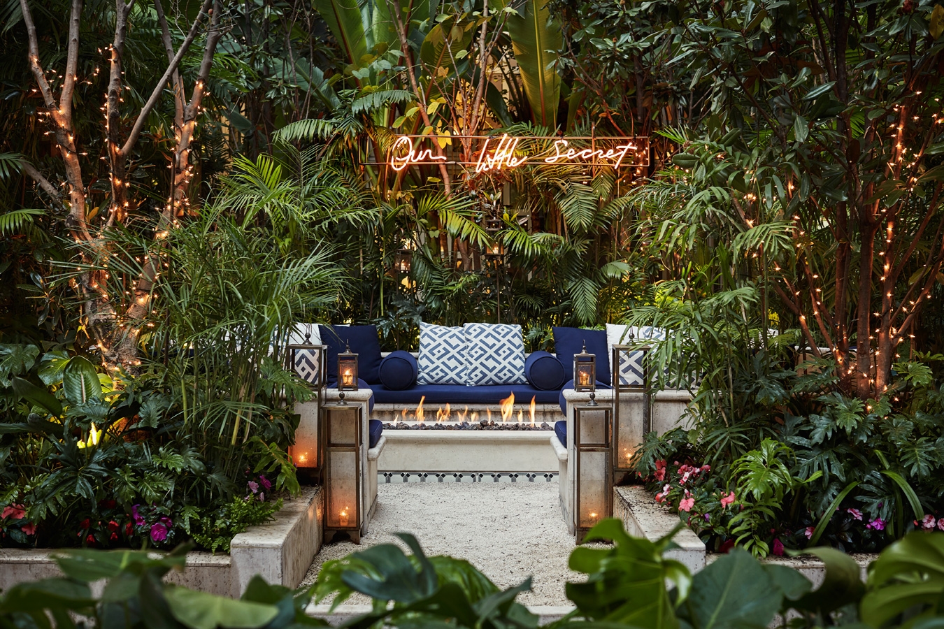 Courtyard at Four Seasons Mexico City in Mexico
