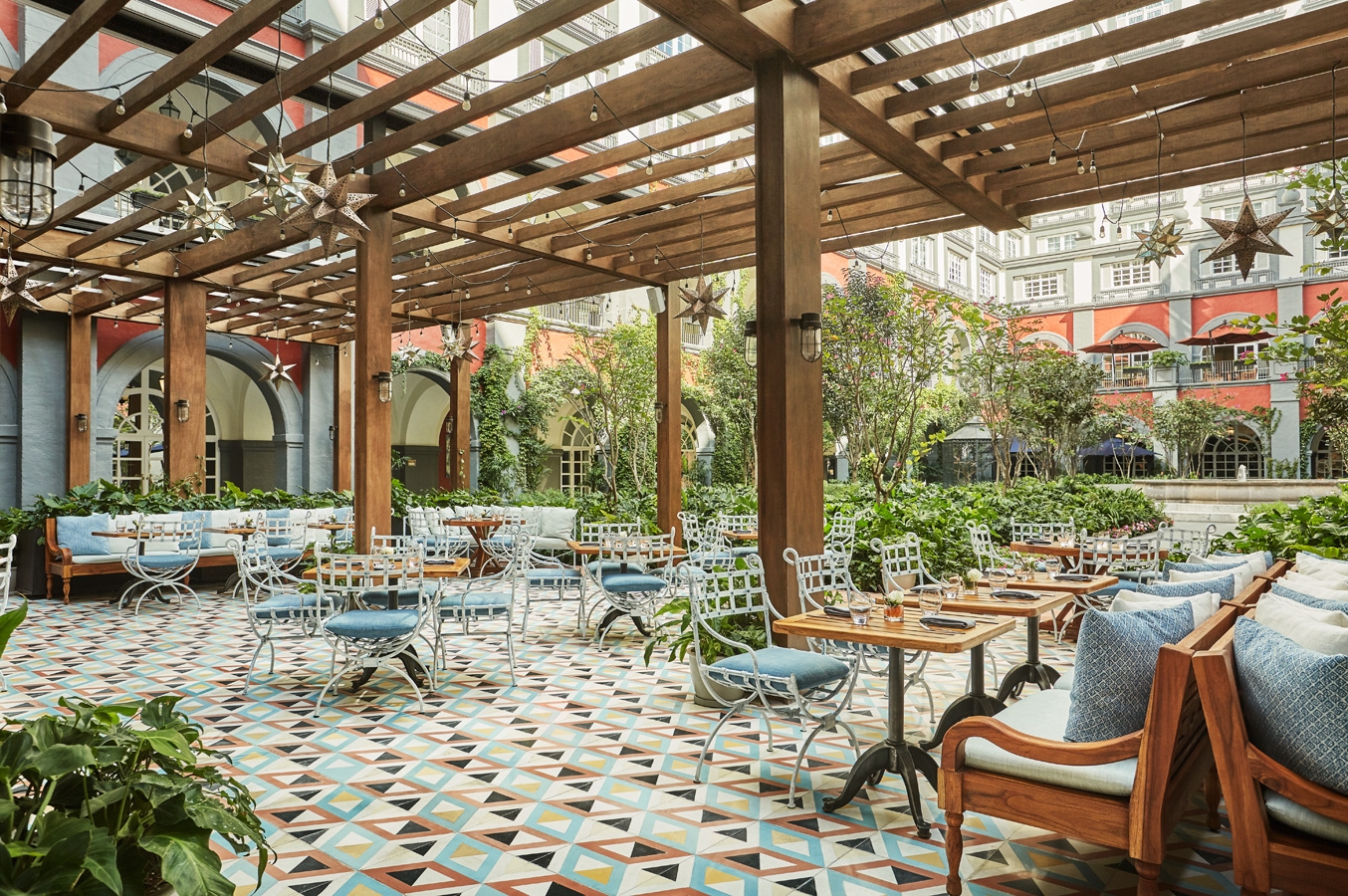 Dining at Four Seasons Mexico City in Mexico