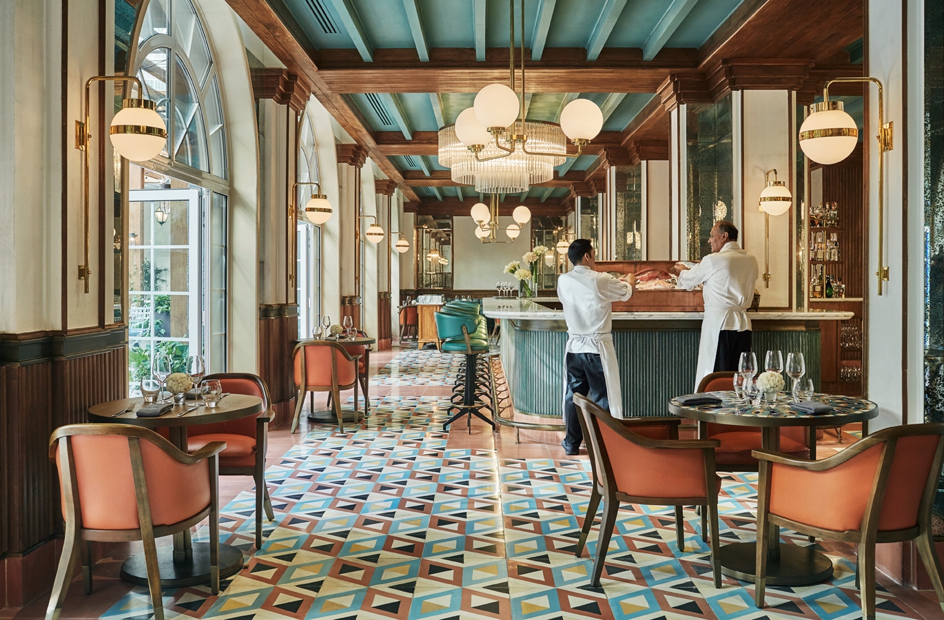 Dining at Four Seasons Mexico City in Mexico
