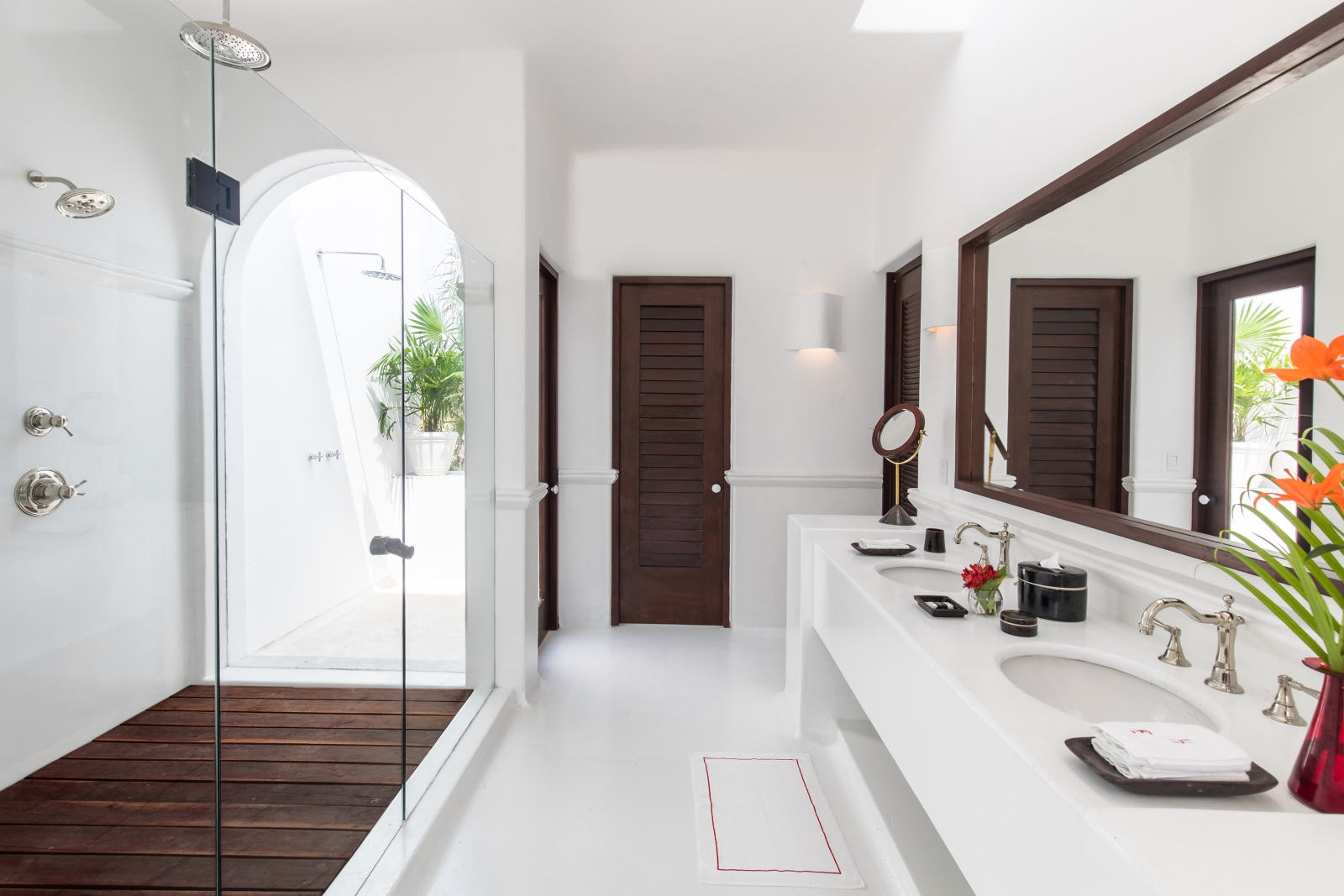 Bathroom at Hotel Esencia in Mexico