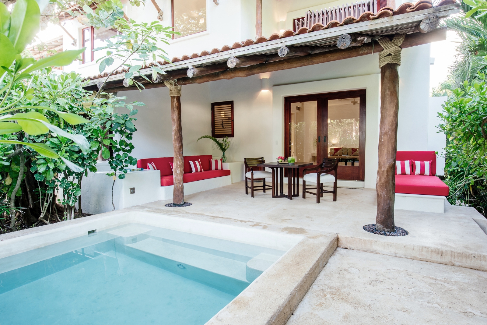 Ocean suite at Hotel Esencia in Mexico