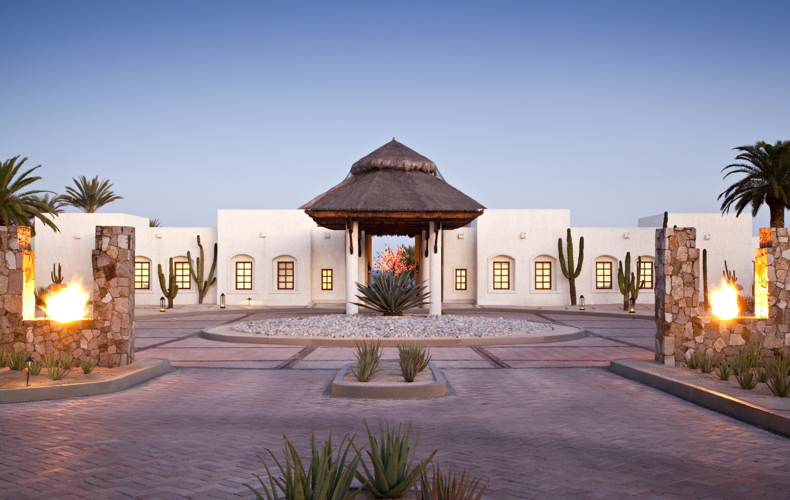 Entrance at Rosewood Las Ventanas in Mexico
