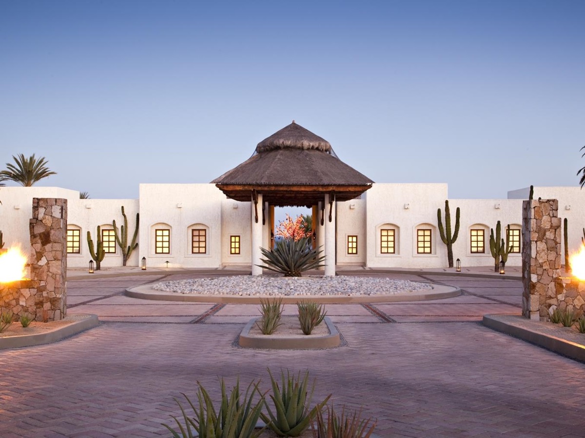 Entrance at Rosewood Las Ventanas in Mexico
