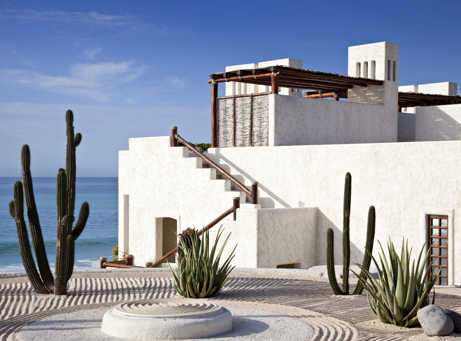 Suite exterior at Rosewood Las Ventanas in Mexico