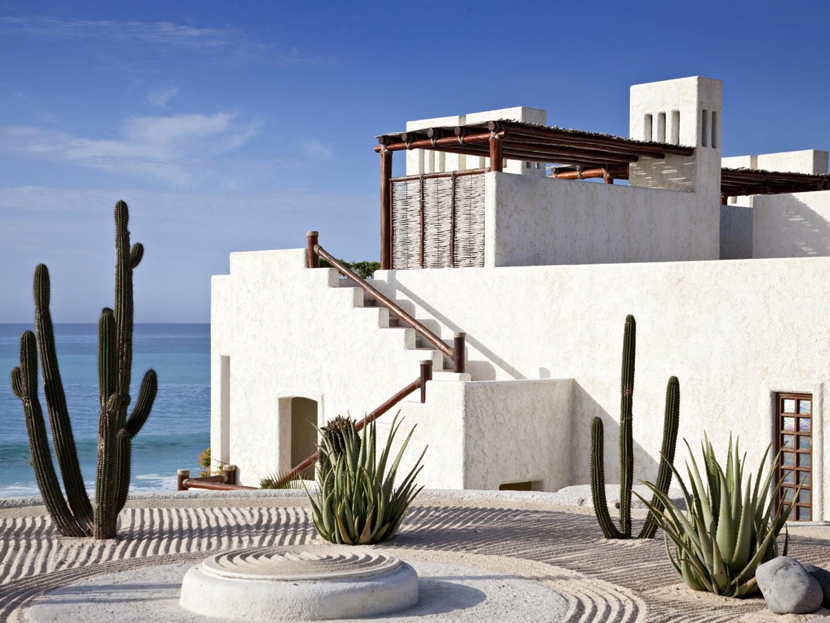 Suite exterior at Rosewood Las Ventanas in Mexico