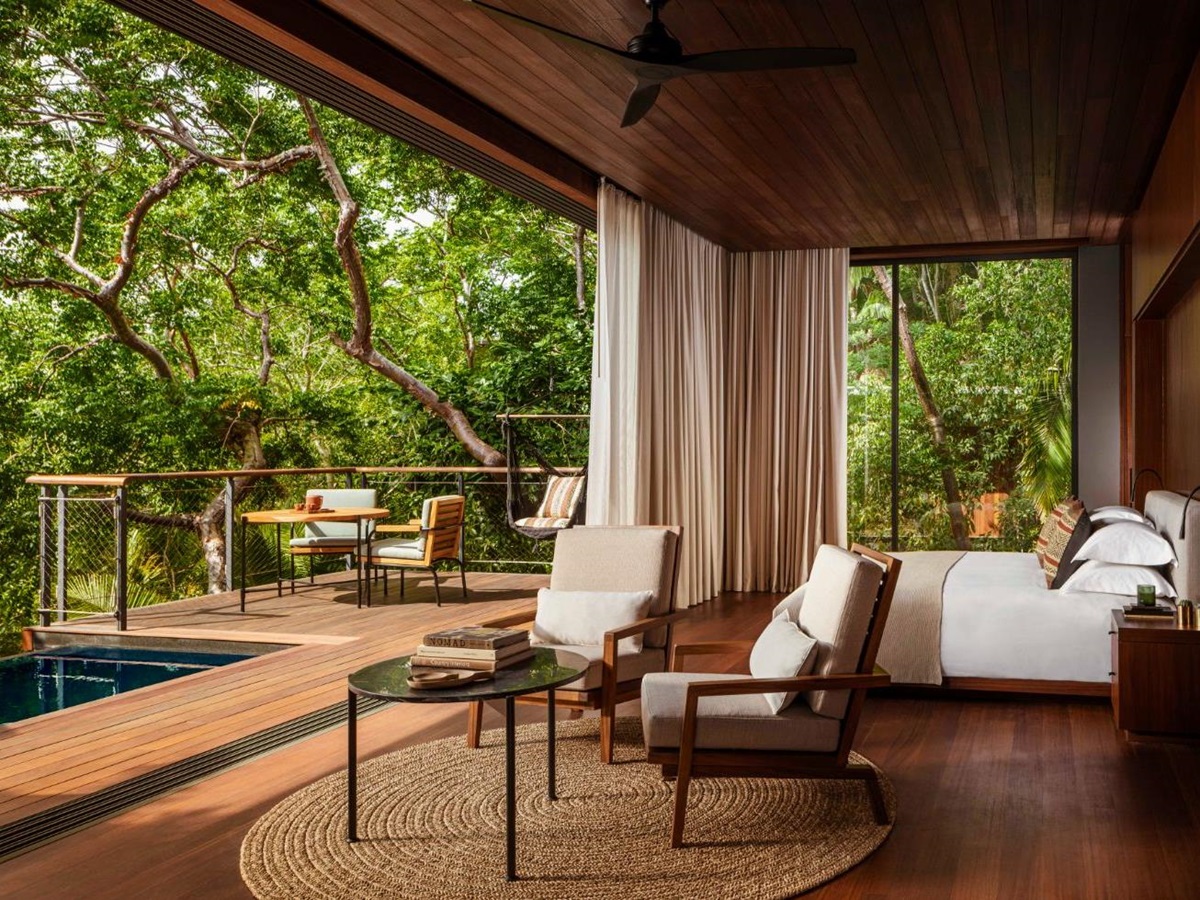 Villa guest suite at One&Only Mandarina on Mexico's Riviera Nayarit