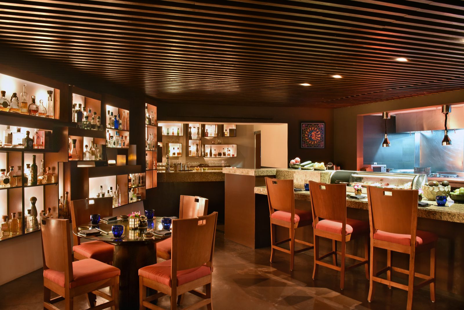 Agave Azul Restaurant at Rosewood Mayakoba on the Riviera Maya in Mexico