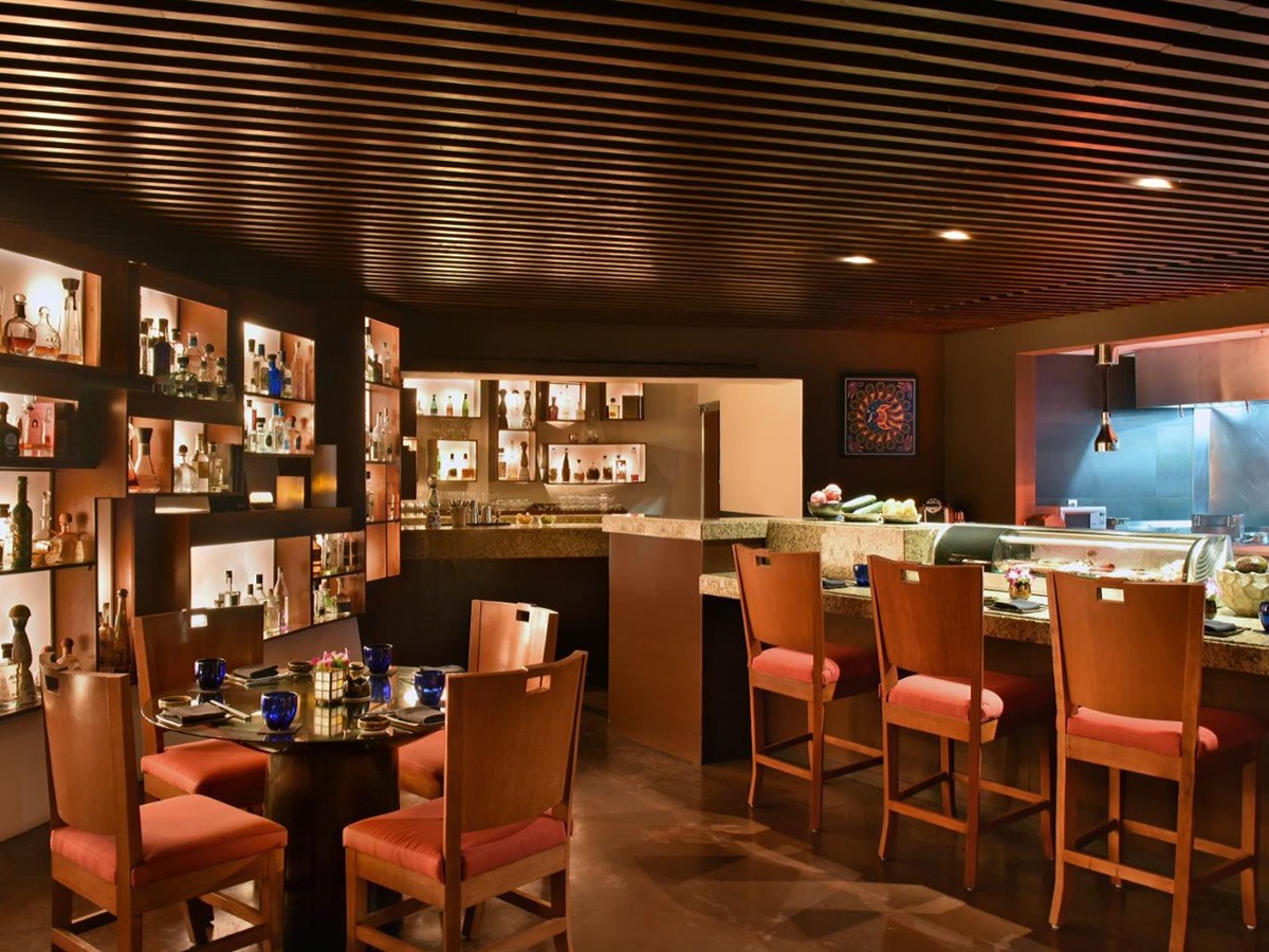 Agave Azul Restaurant at Rosewood Mayakoba on the Riviera Maya in Mexico