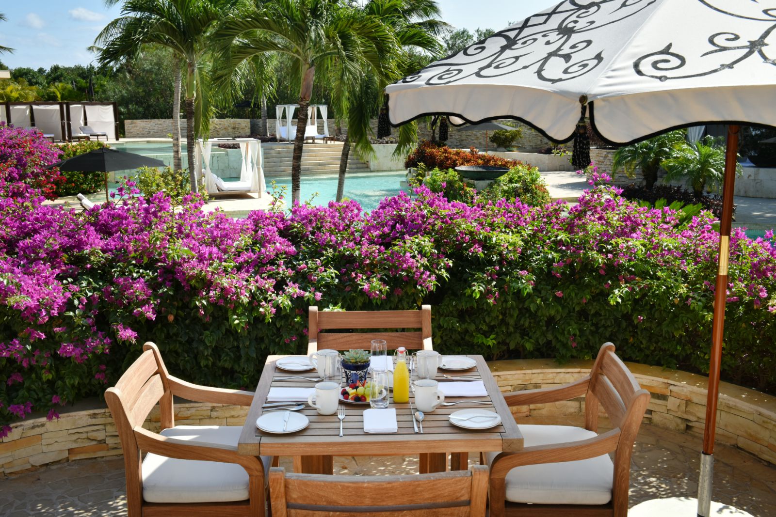 Casa de Lago restaurant at Rosewood Mayakoba on the Riviera Maya in Mexico