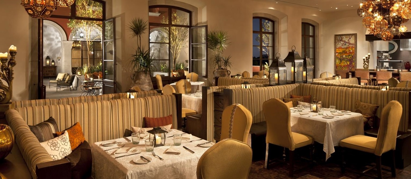 Dining at Rosewood San Miguelle de Allende in Mexico
