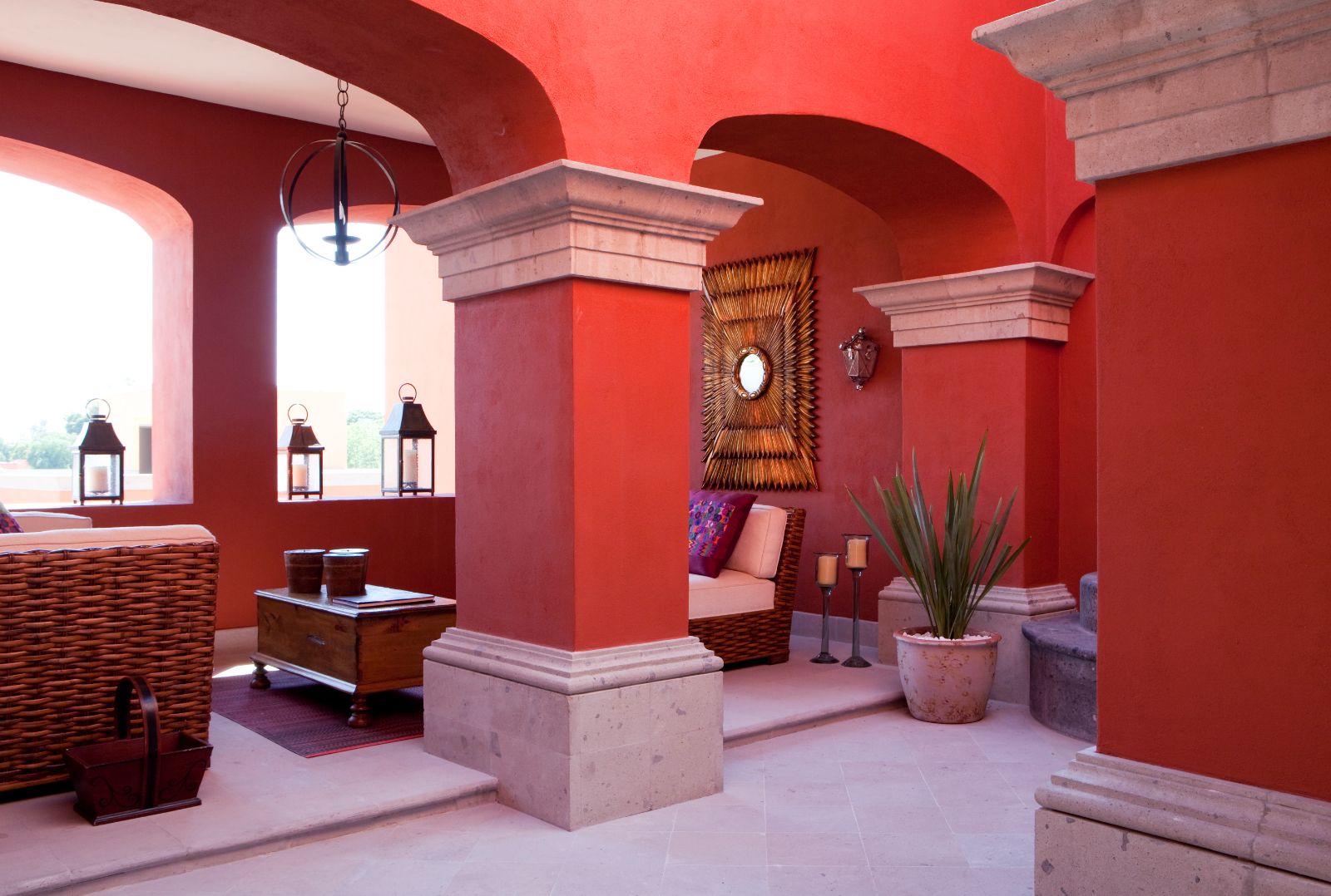 Interior of Rosewood San Miguel de Allende in Mexico