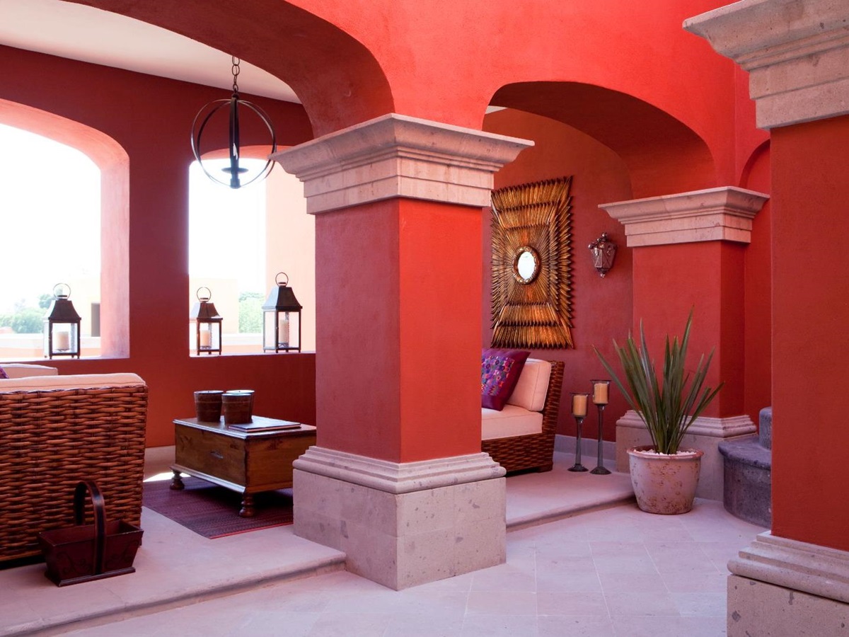 Interior of Rosewood San Miguel de Allende in Mexico