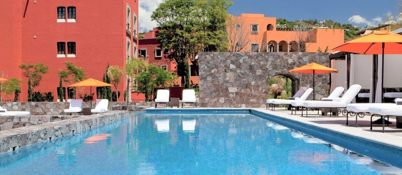 Pool at Rosewood San Miguel de Allende in Mexico