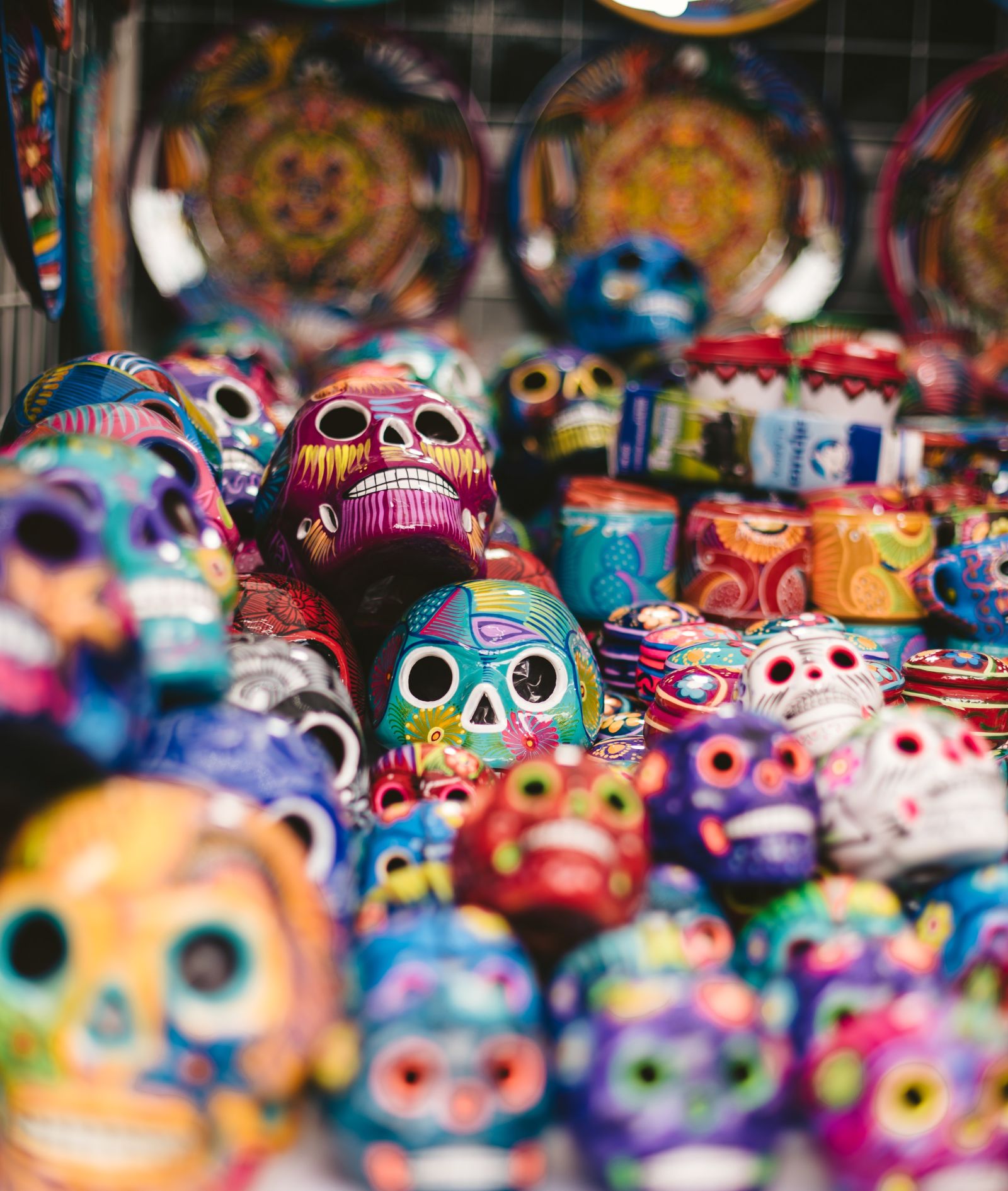 Wares at a Mexican market