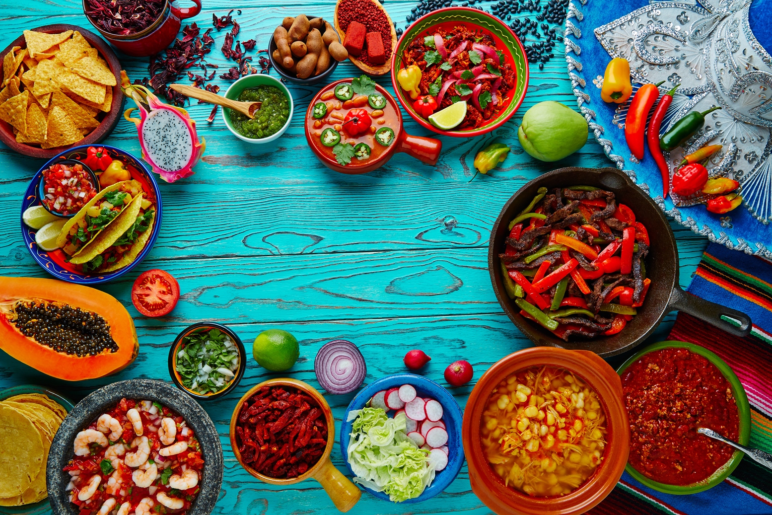 Traditional Mexican food