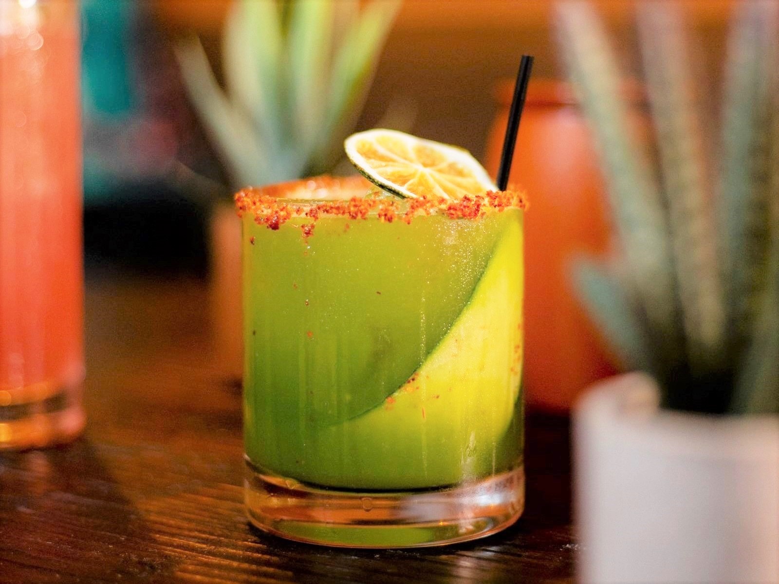 Mezcal cocktail in Mexico
