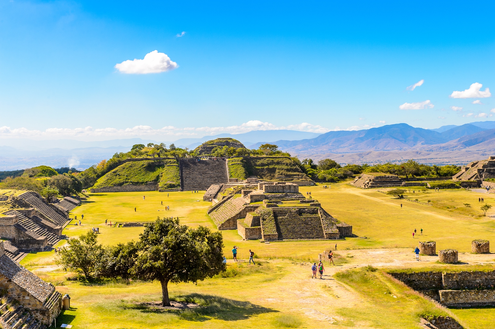 Monte Alban in Mexico