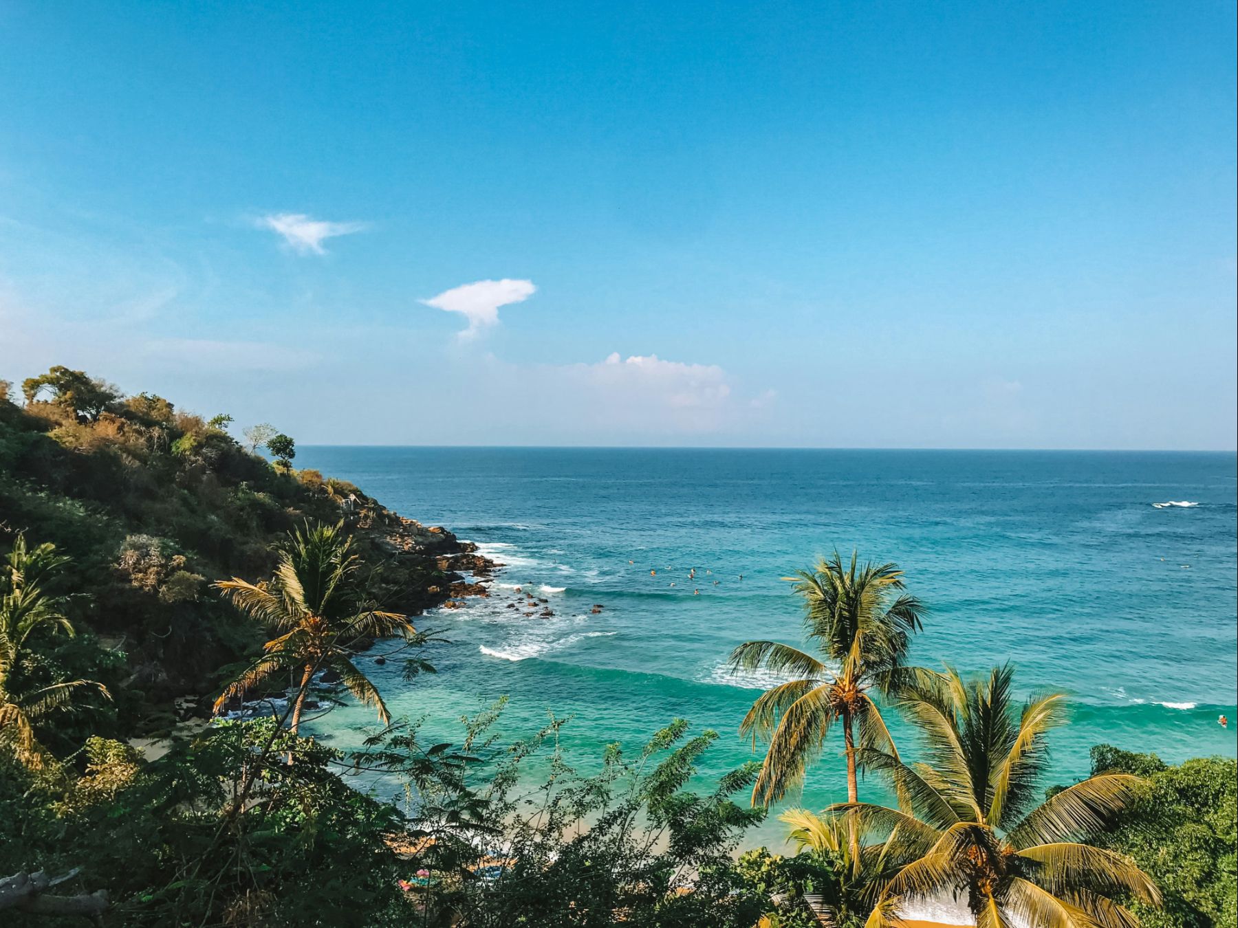 Cove at Puerto Escondido in Mexico