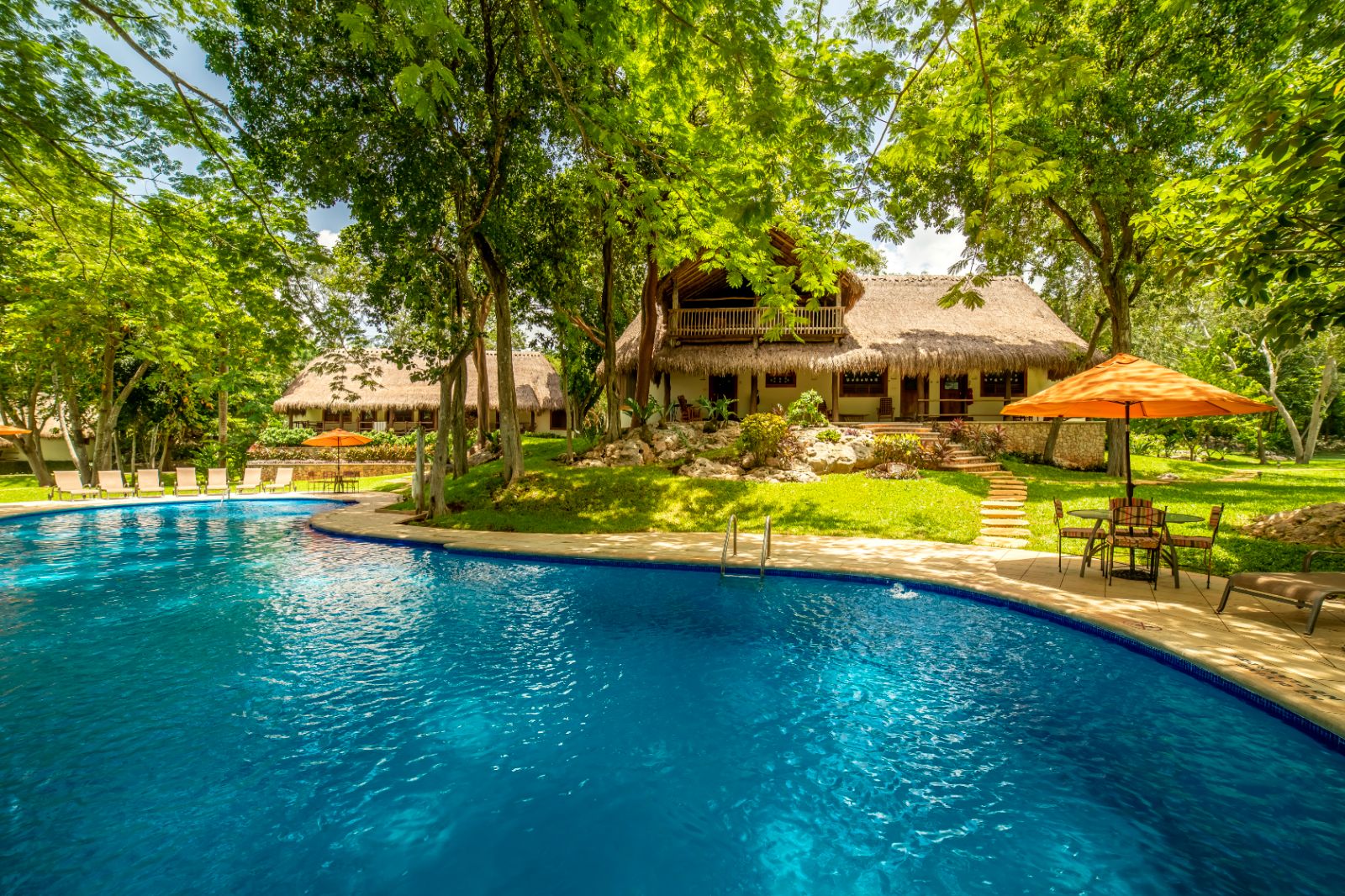 Pool at The Lodge at Chichen Itza on the Yucatan Peninsula