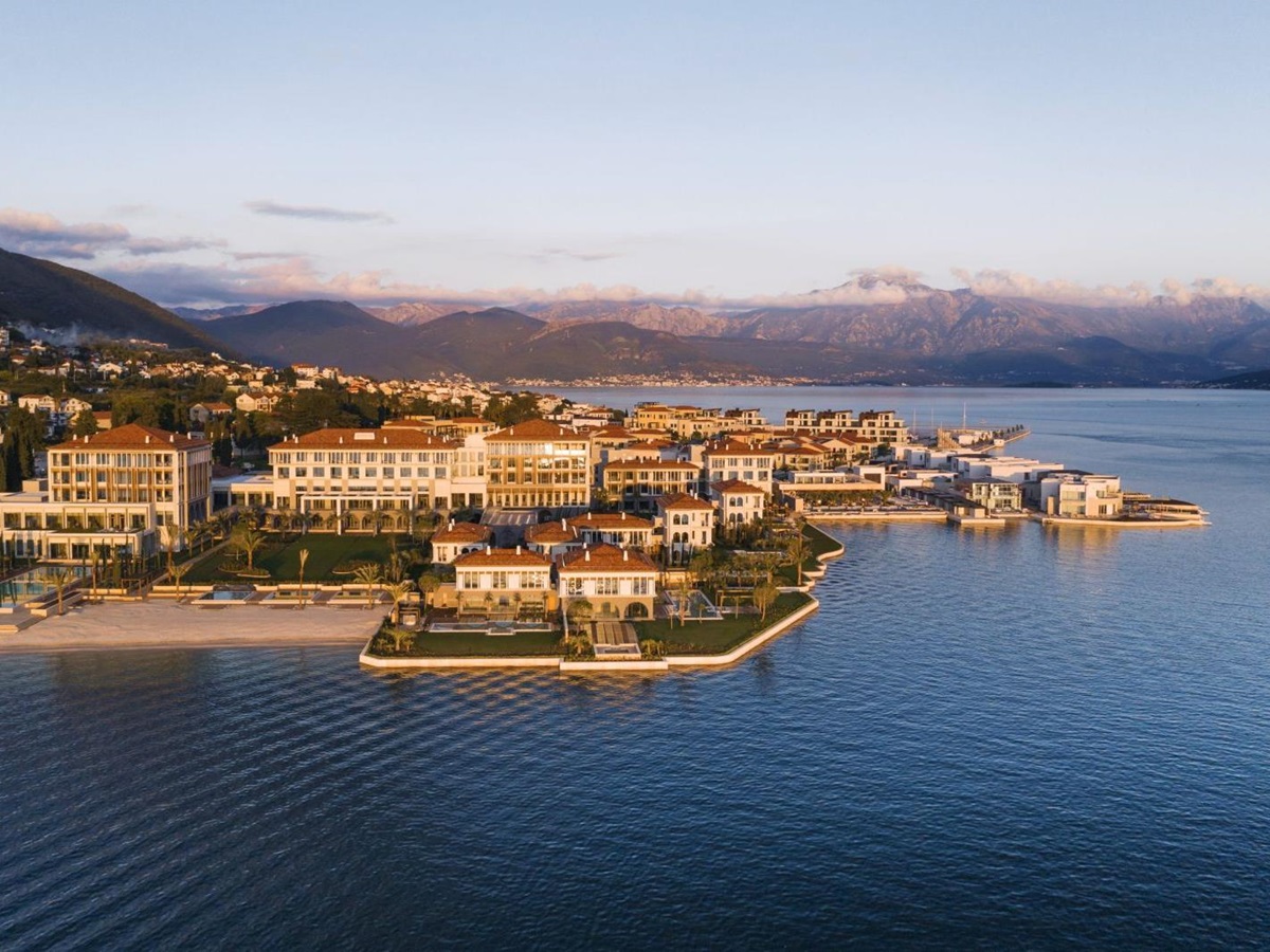 The One&Only Portonovi in Montenegro and surrounding coastline
