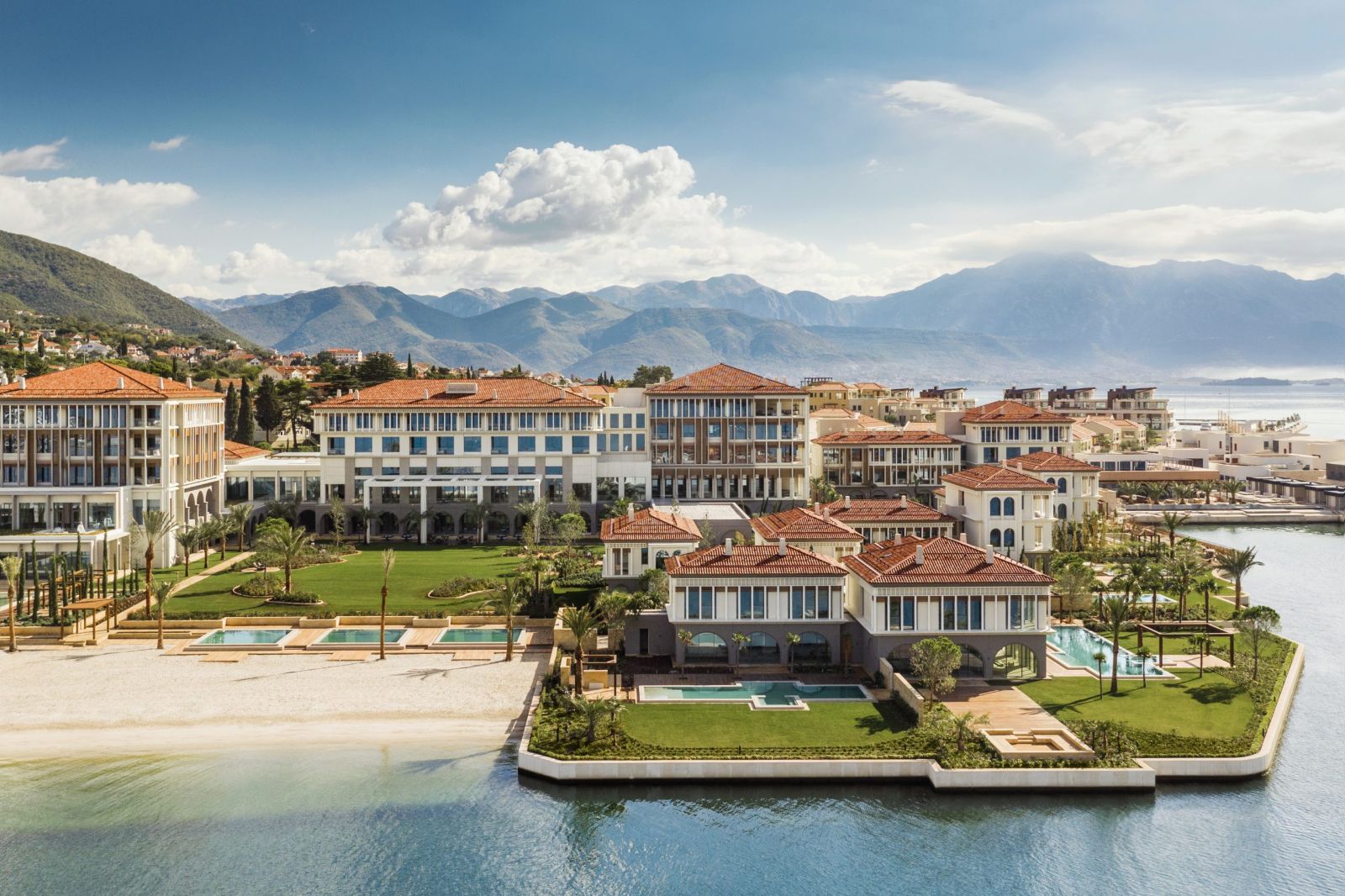 The One&Only Portonovi in Montenegro and its private beach