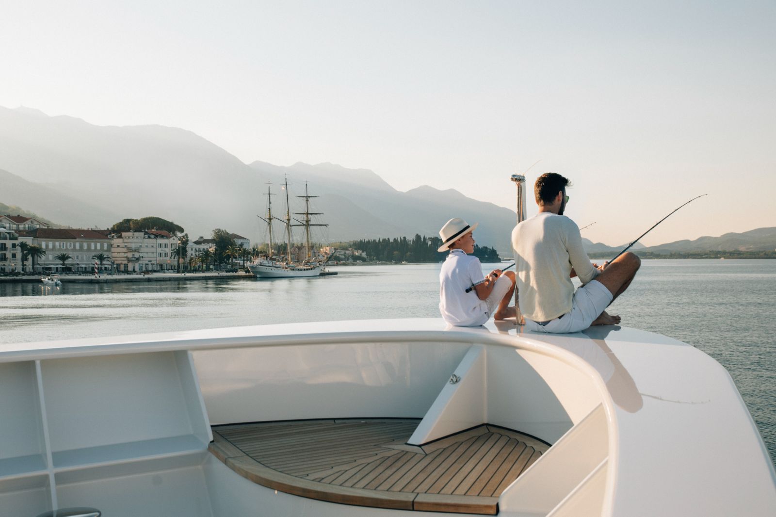Fishing in the Boka Bay from Regent Porto Montenegro