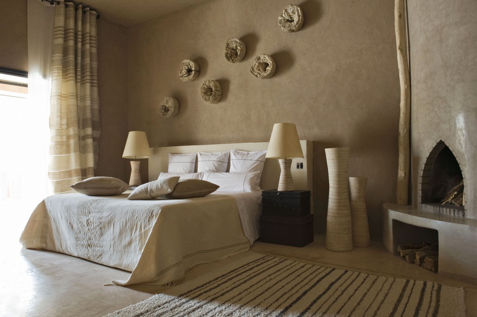 Guest bedroom at Dar Ahlam in Skoura