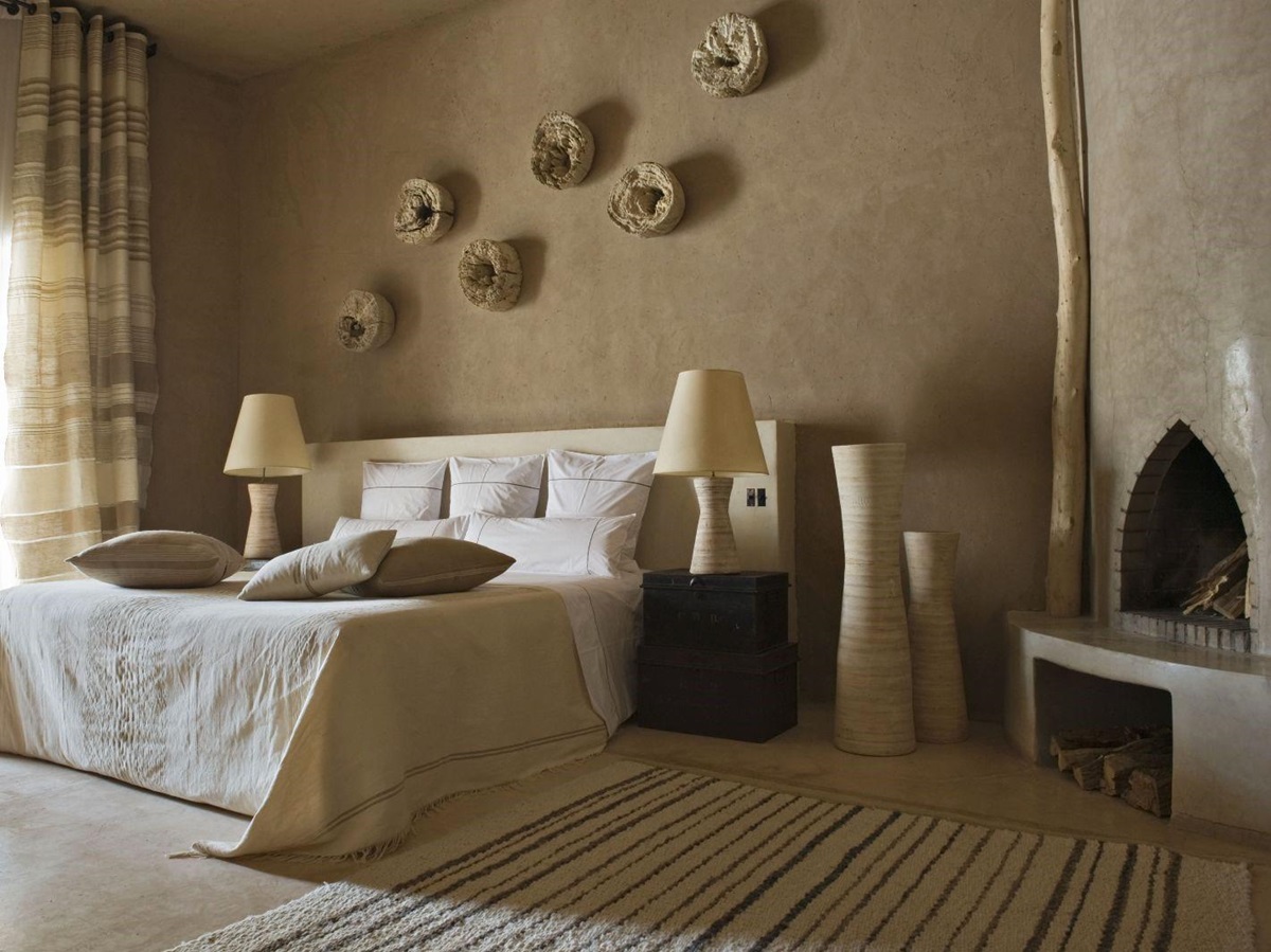 Guest bedroom at Dar Ahlam in Skoura