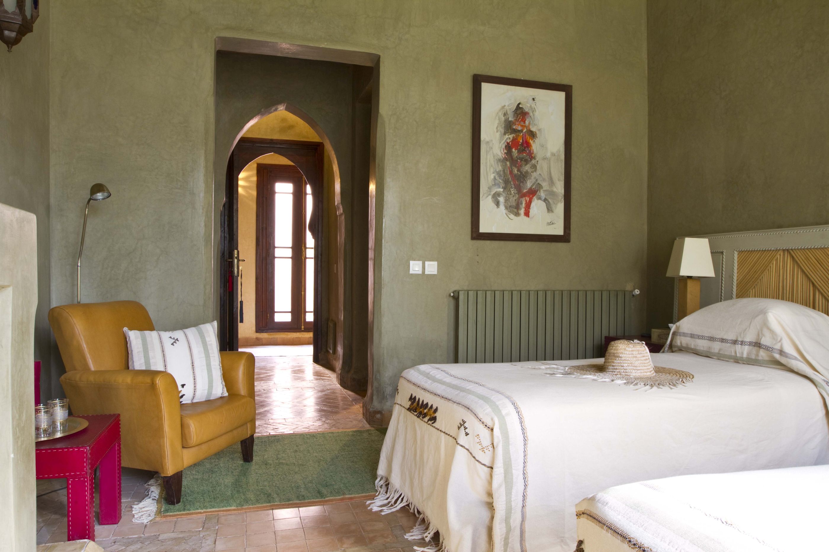 Double room at Dar Zemora in Morocco