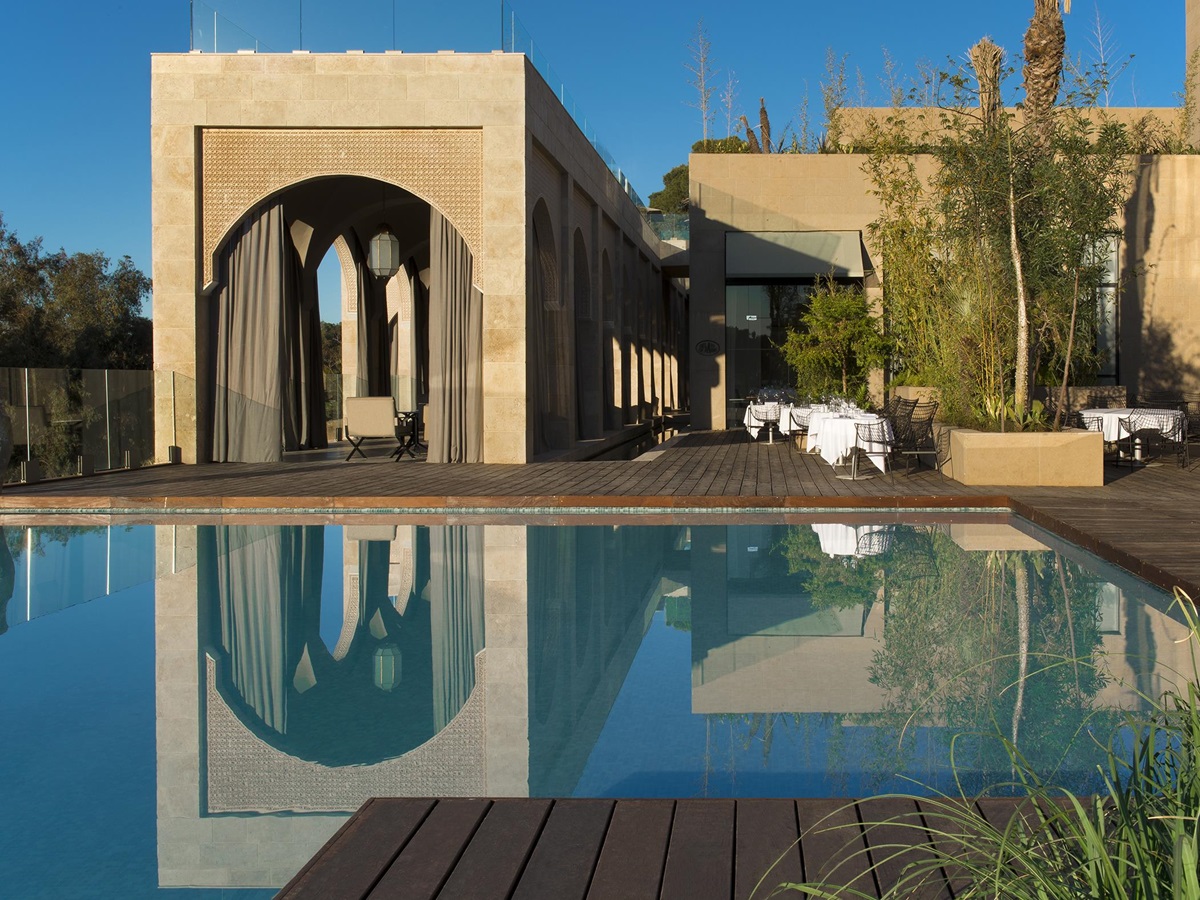 The ppol at Hotel Sahrai, Morocco