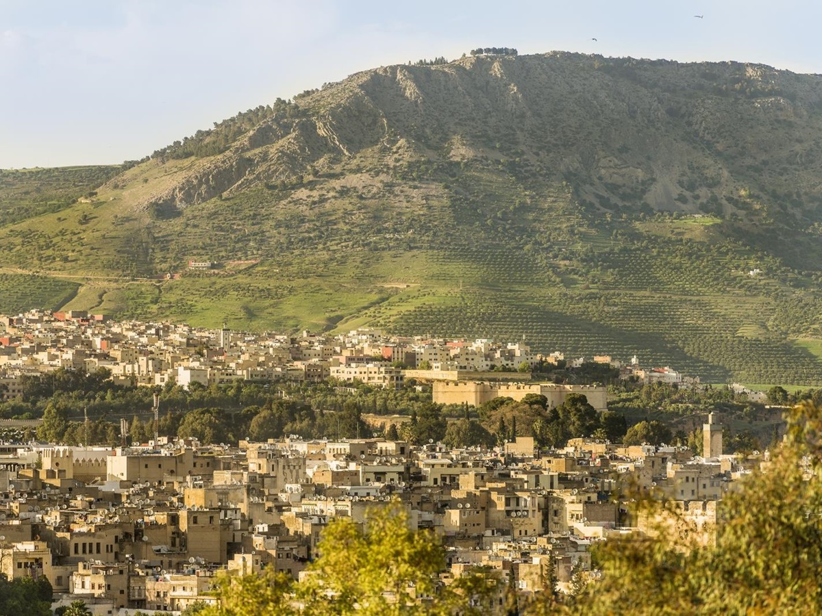 The view over Fez from Hotel Sahrai