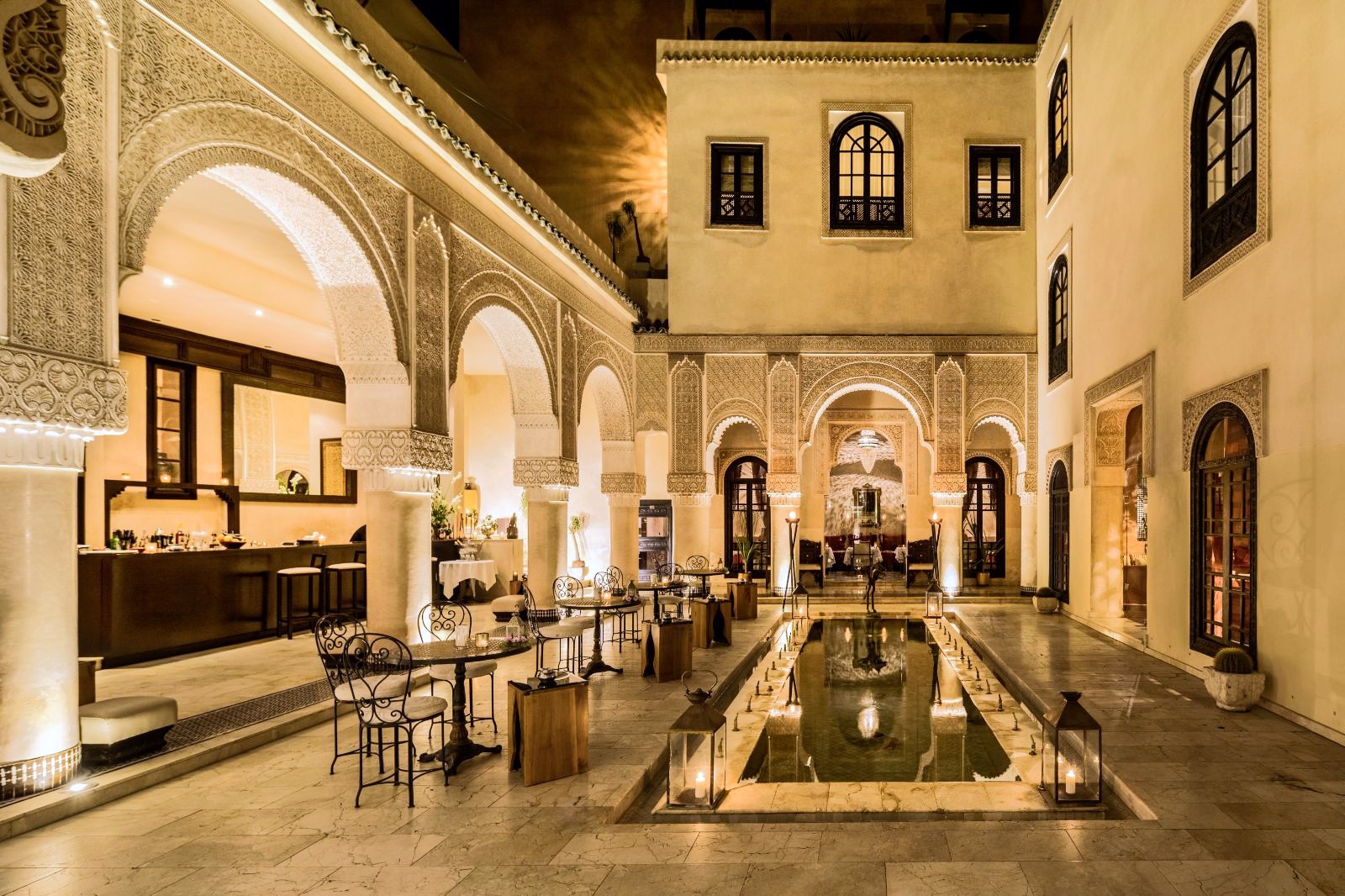 Gayza restaurant at Riad Fes