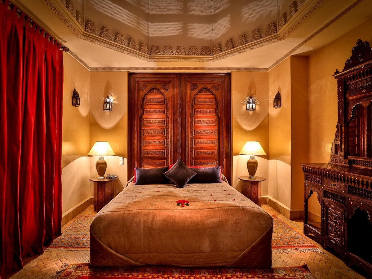 The Ambar room at Riad Kniza