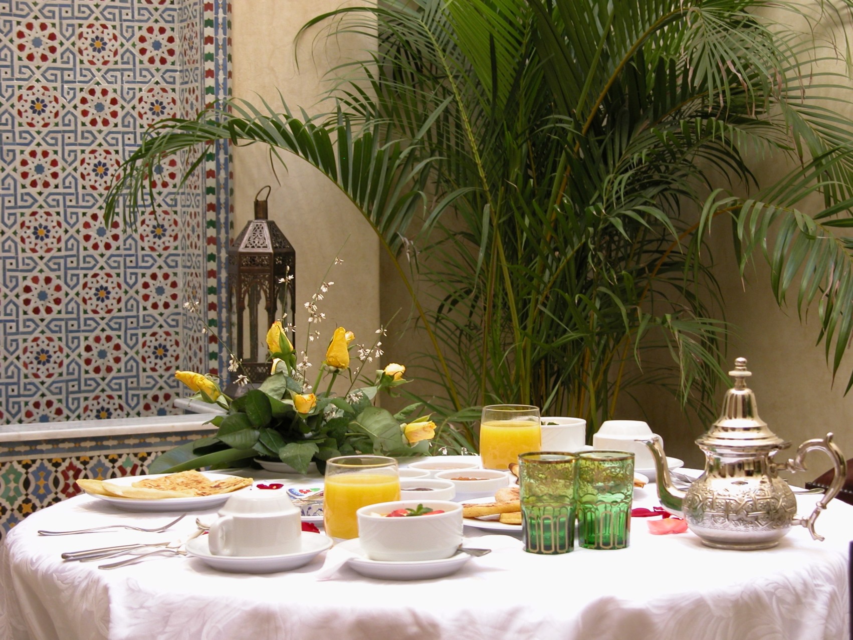Breakfast at Riad Kniza