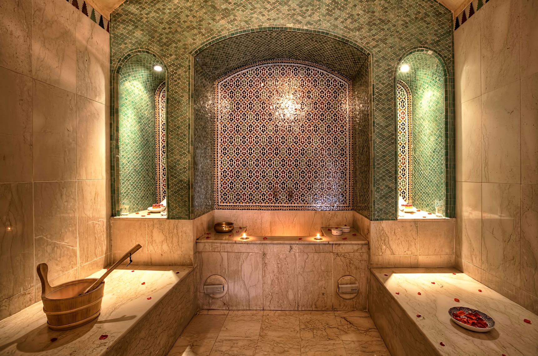 The hammam  at Riad Kniza