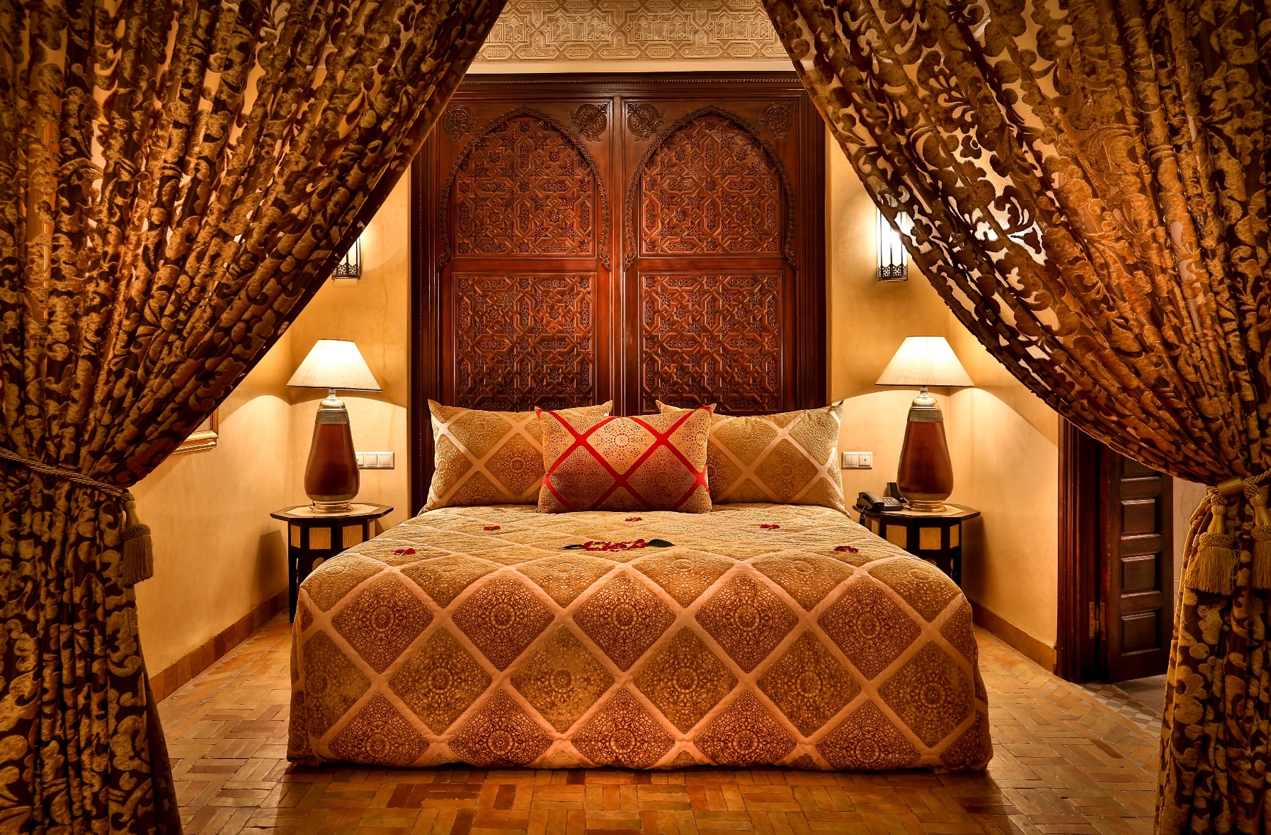 The Yakout Room at Riad Kniza