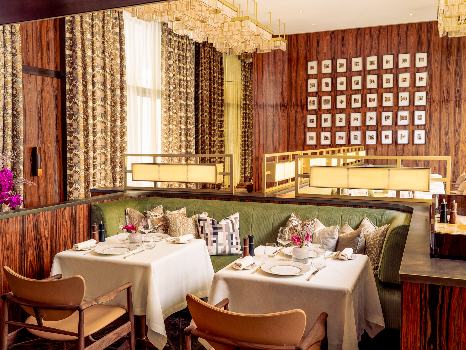 La Brasserie French restaurant at the Royal Mansour Casablanca