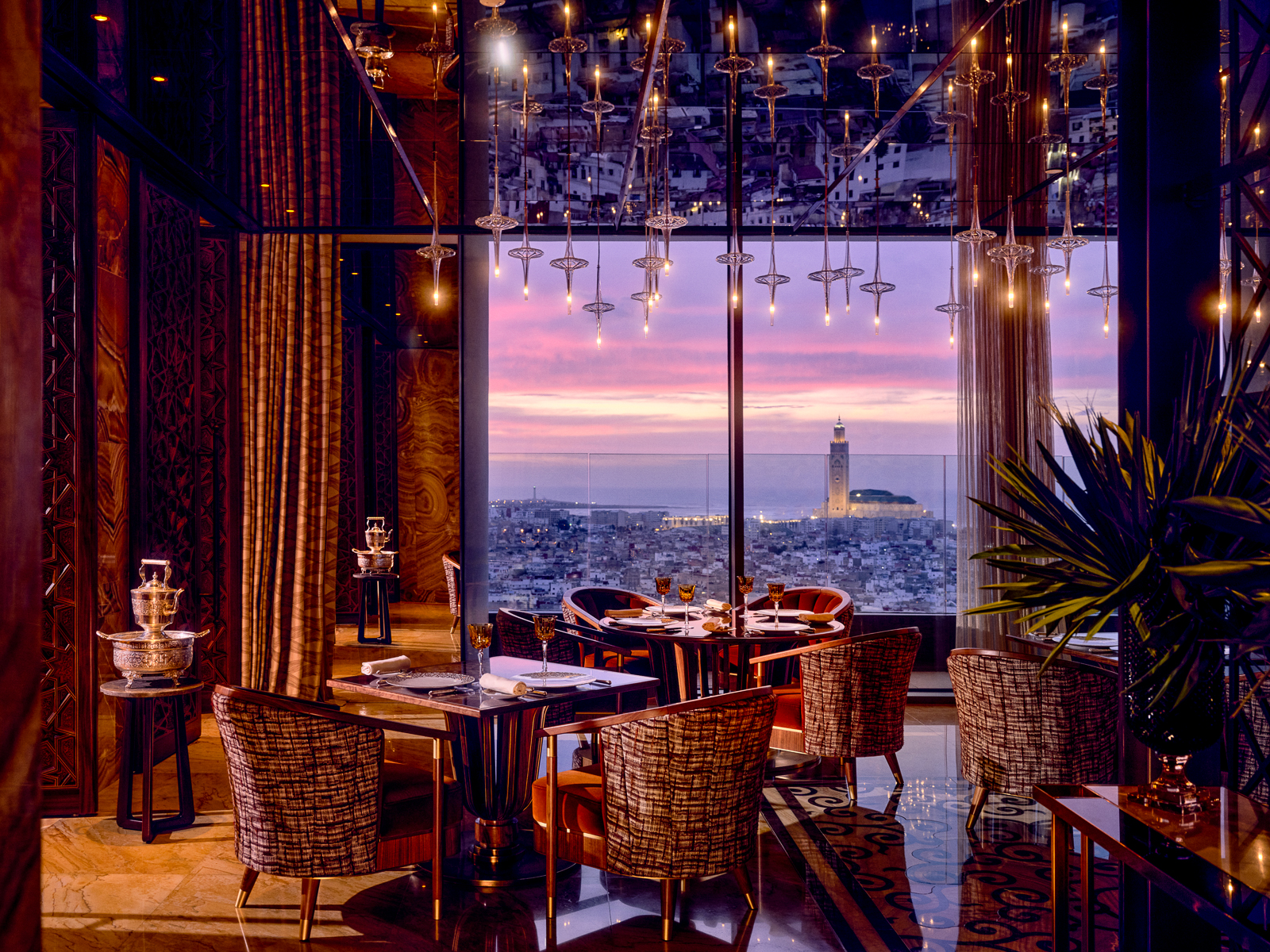 La Grande Table Marocaine Moroccan restaurant at the Royal Mansour Casablanca