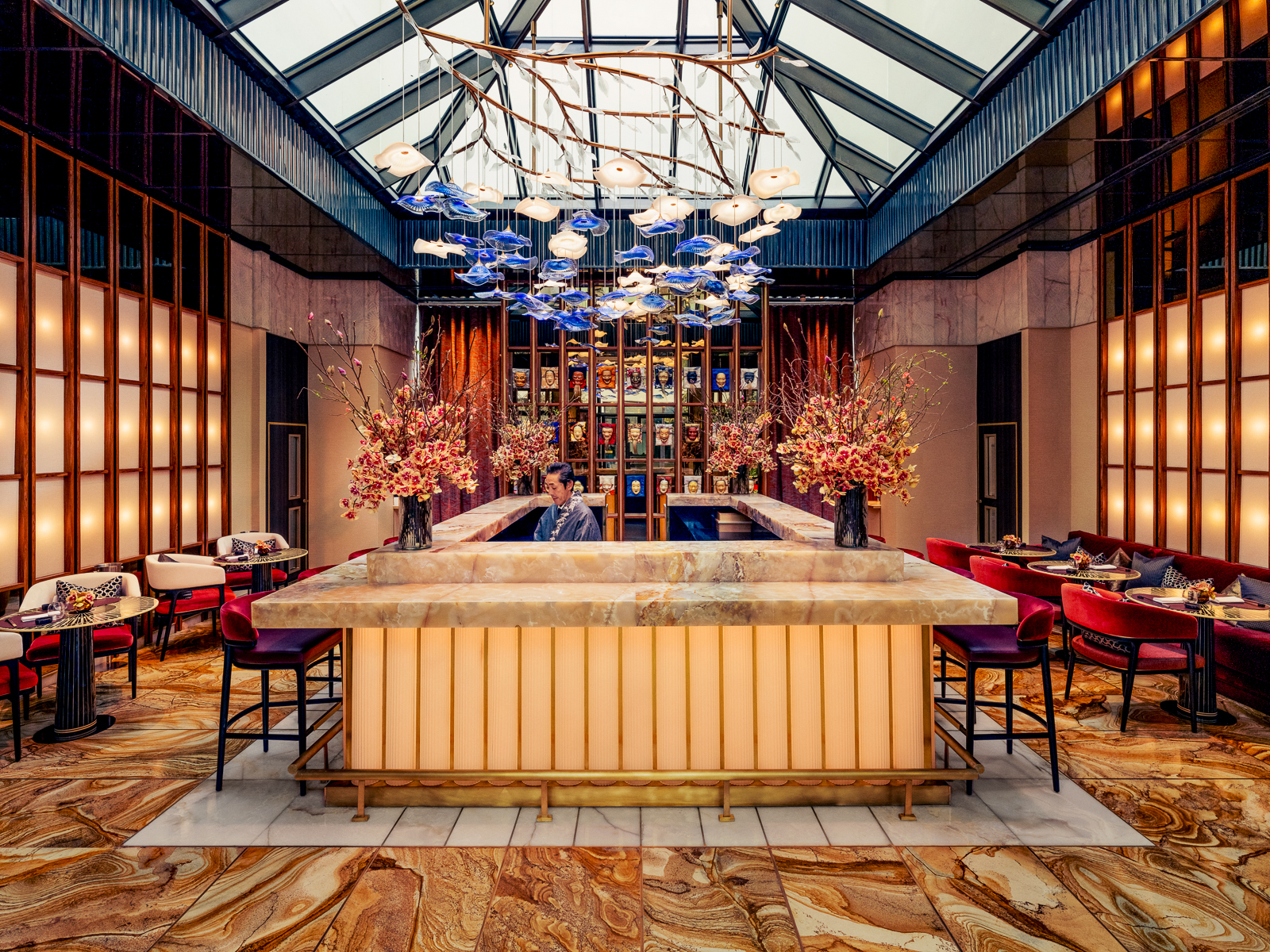 Le Sushi Bar Japanese restaurant at the Royal Mansour Casablanca